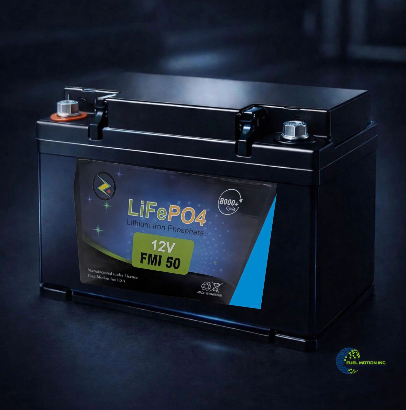 FMI 12V LiFePO4 Smart Battery